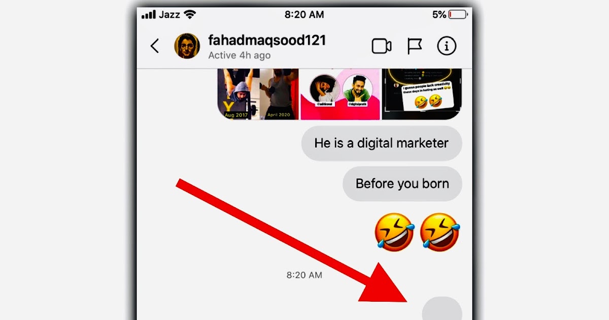 
How To Send Blank Message On Instagram
