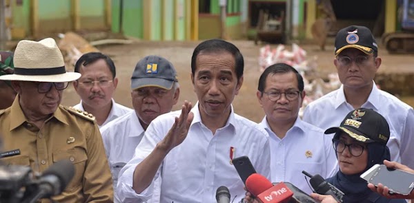 Jokowi: Jangan Karena Keuntungan Satu Dua Orang, Banjir Semuanya