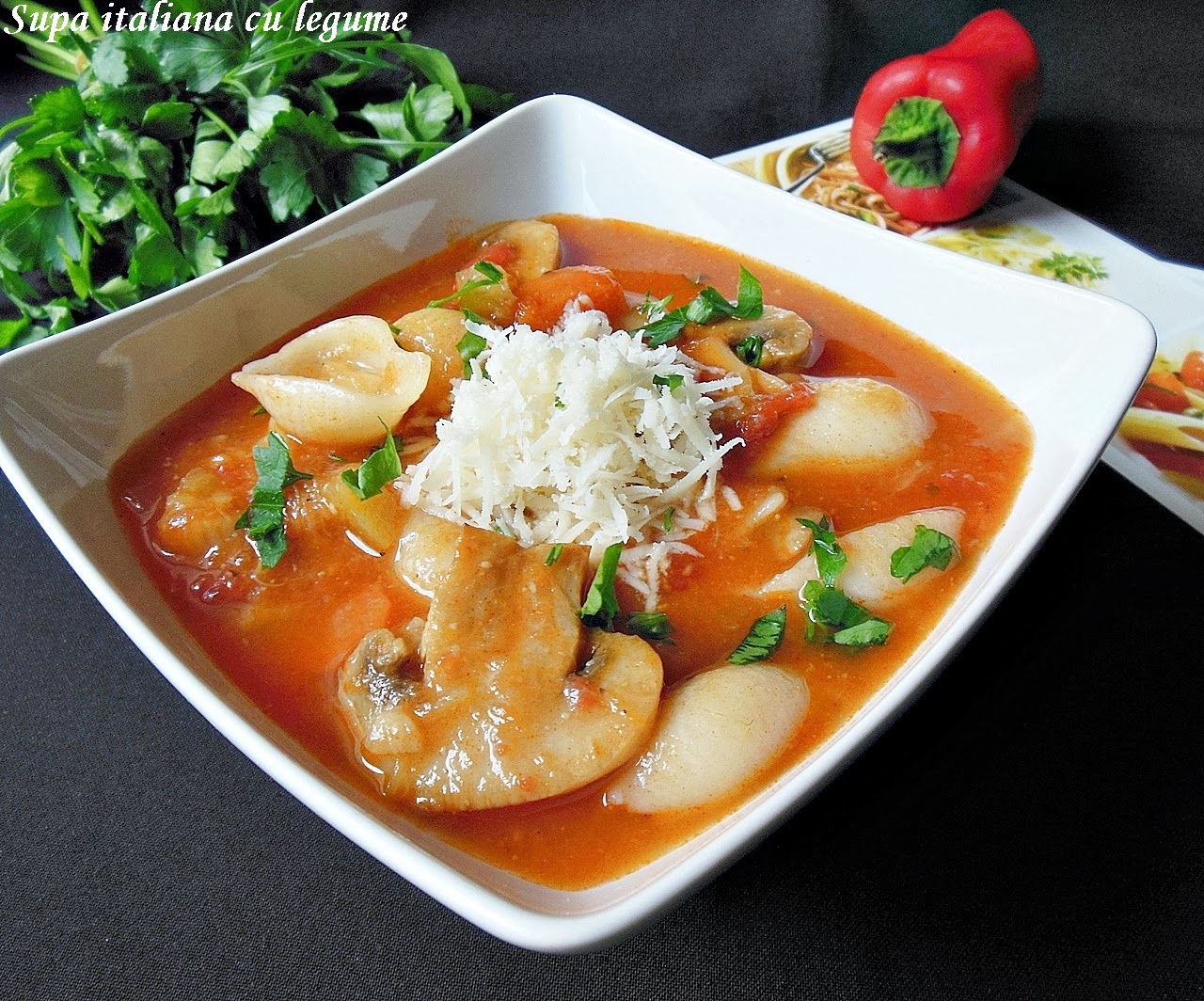 Supa italiana cu legume
