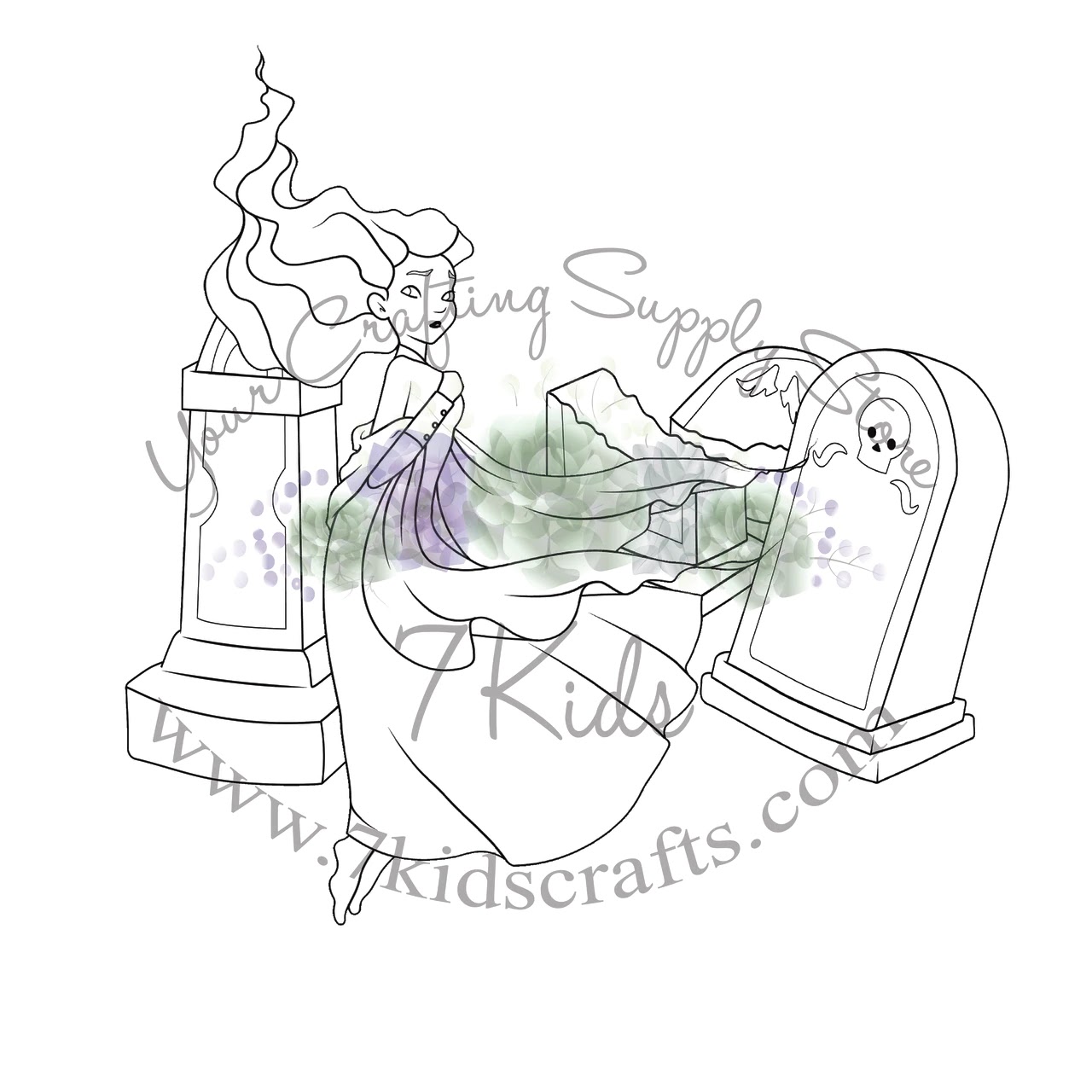 Grandma Bonnie's Place Ladies of All Hallow's Eve Soairse the Seer