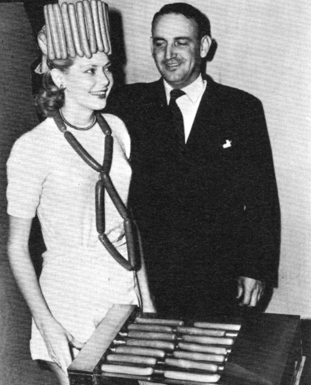 Bizarre Beauty Pageants Vintage Photos of Hot Dog Queens From the Mid