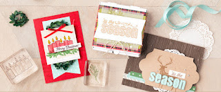 Stampin' Up! 6 Merry Patterns Project Ideas ~ September/October Host Promotion ~ Christmas ~ Holiday Catalog