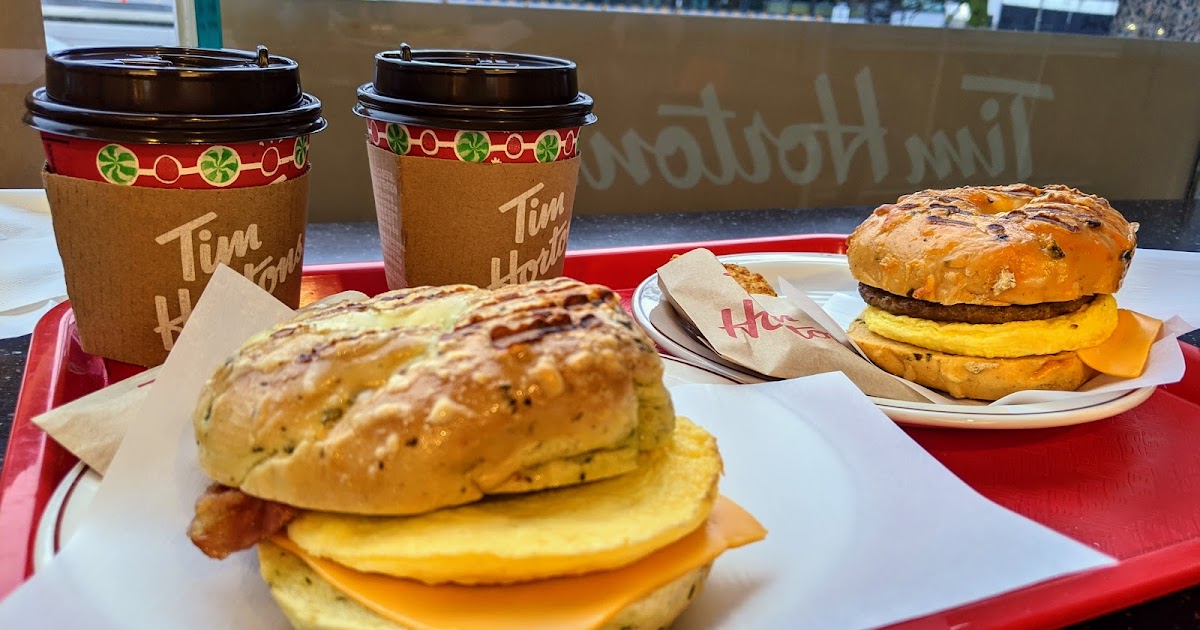 Smooch Food New Bagels at Tim Hortons