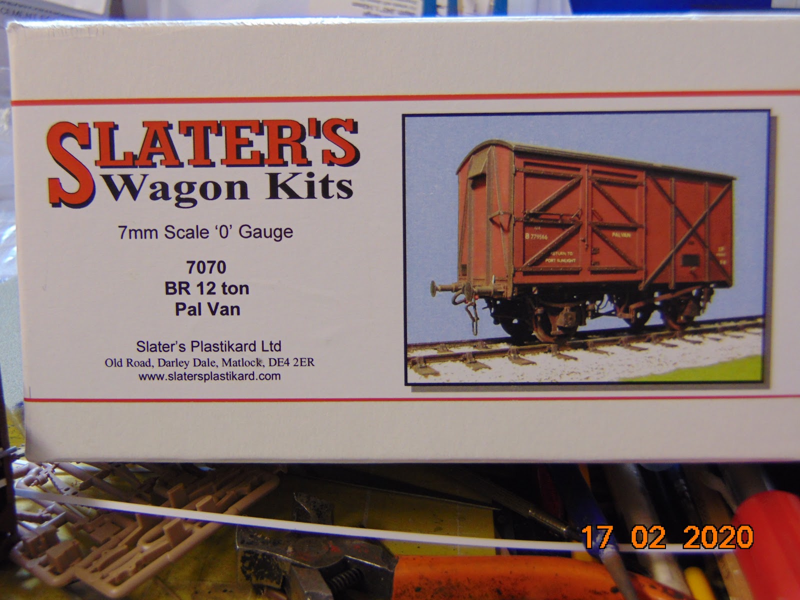 Dorset Railway Modelling: 0 Gauge Slater's Palvan kit.
