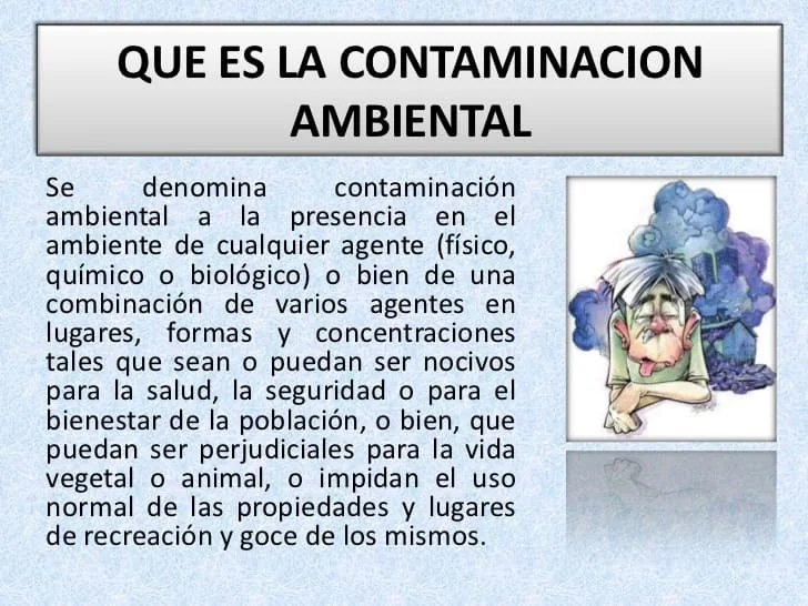 ¿Qué es la Contaminación Ambiental?