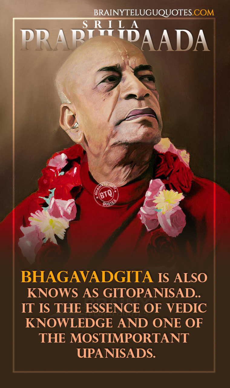 English Srila Prabhupada Quotes On Bhagavad Gita Srila Prabhupada Hd Wallpapers Free Download Brainyteluguquotes Comtelugu Quotes English Quotes Hindi Quotes Tamil Quotes Greetings
