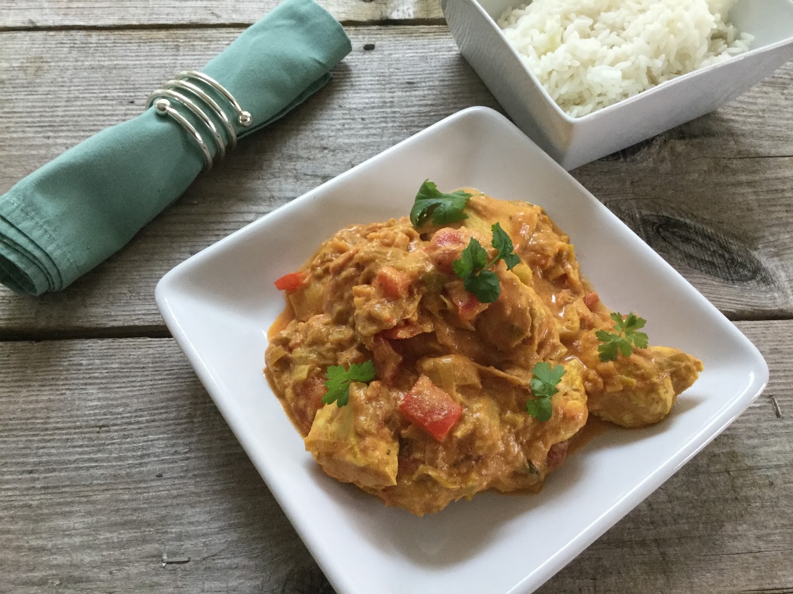 Chicken tikka curry