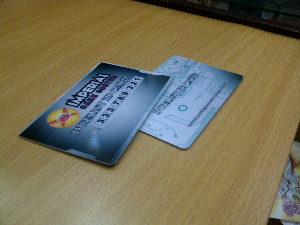 Imperial Game Center ID card