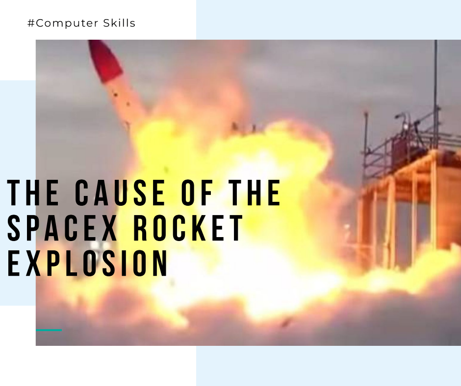 La cause de l'explosion de la fusée SpaceX