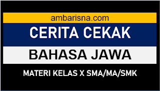 Cerita Cekak: Pengertian, Unsur, Nilai dan Sinopsisnya.