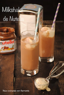 Milkshake de Nutella y vainilla
