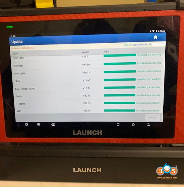 راه اندازی-x431-pad-موفق-برای ثبت نام-راه حل