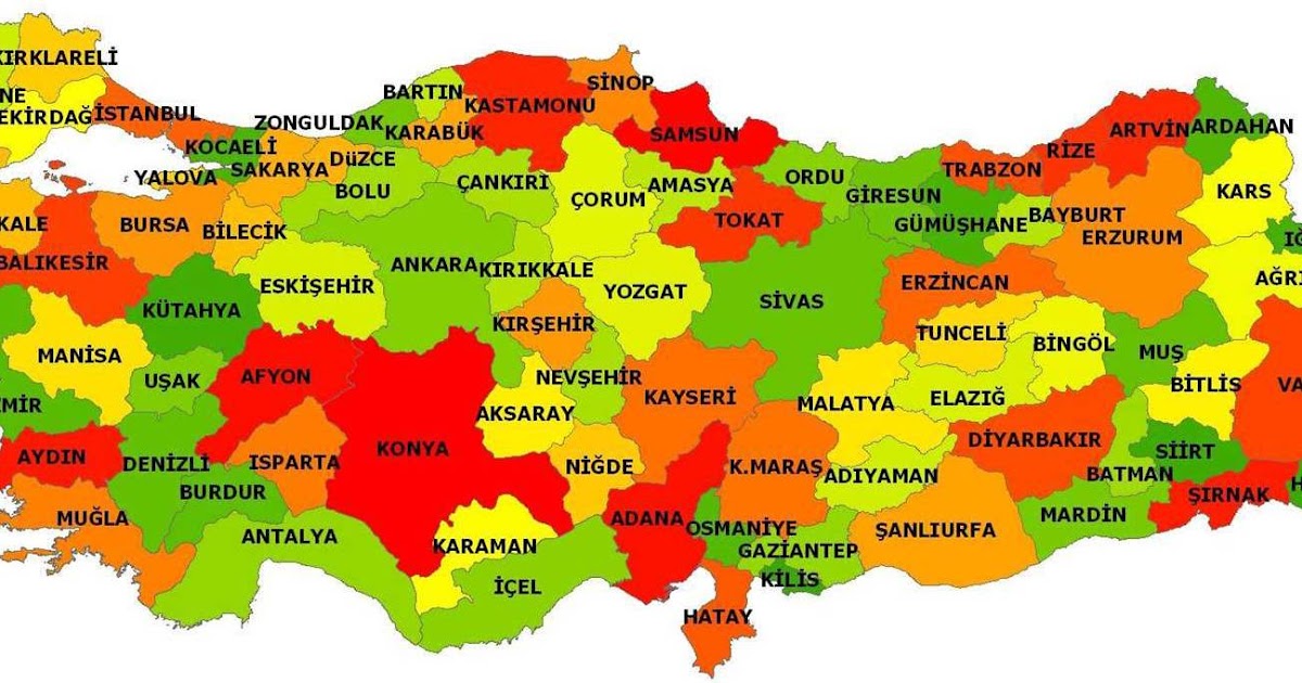 City Map of Turkey ~ Turkey Physical Political Maps of the City
