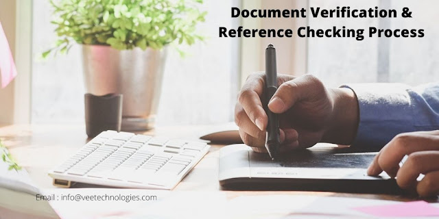 Document Verification & Reference Checking Process
