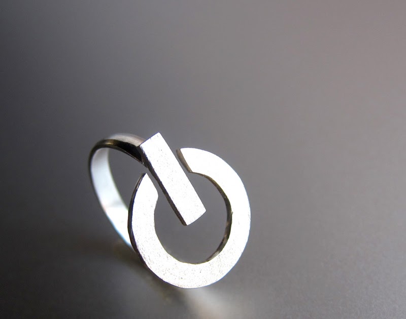 Design + Smile = Great Gift The Ring of the POWER Power button Ring