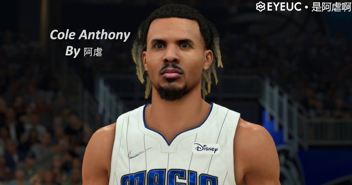 NBA 2K21 Cole Anthony Cyberface and Body Model by aino - Shuajota: NBA 2K24  Mods, Rosters & Cyberfaces