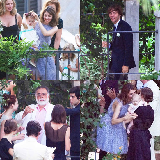 Red Carpet Wedding Sofia Coppola and Thomas Mars Red Carpet Wedding