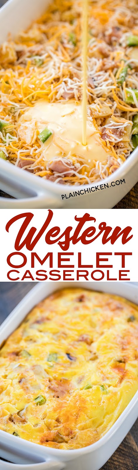 Western Omelet Casserole | Plain Chicken®