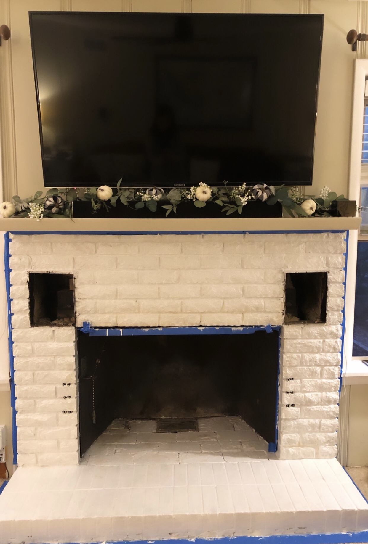Alex Lately DIY Fireplace Redo