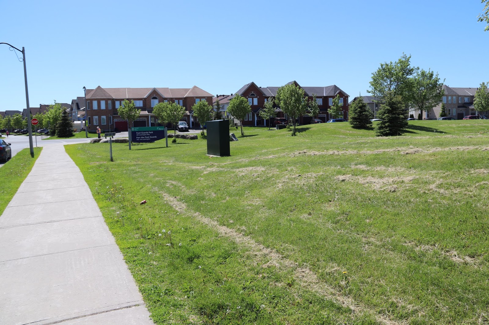 Memorials in Ottawa Foot Guards Park