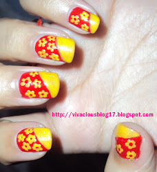 yellow nail flowers vivacious both area