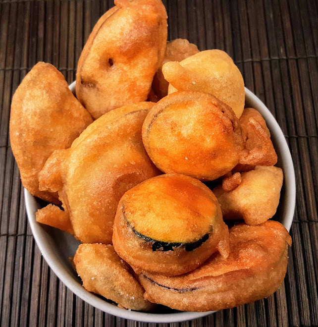 Beignets de courgettes ou d'aubergines