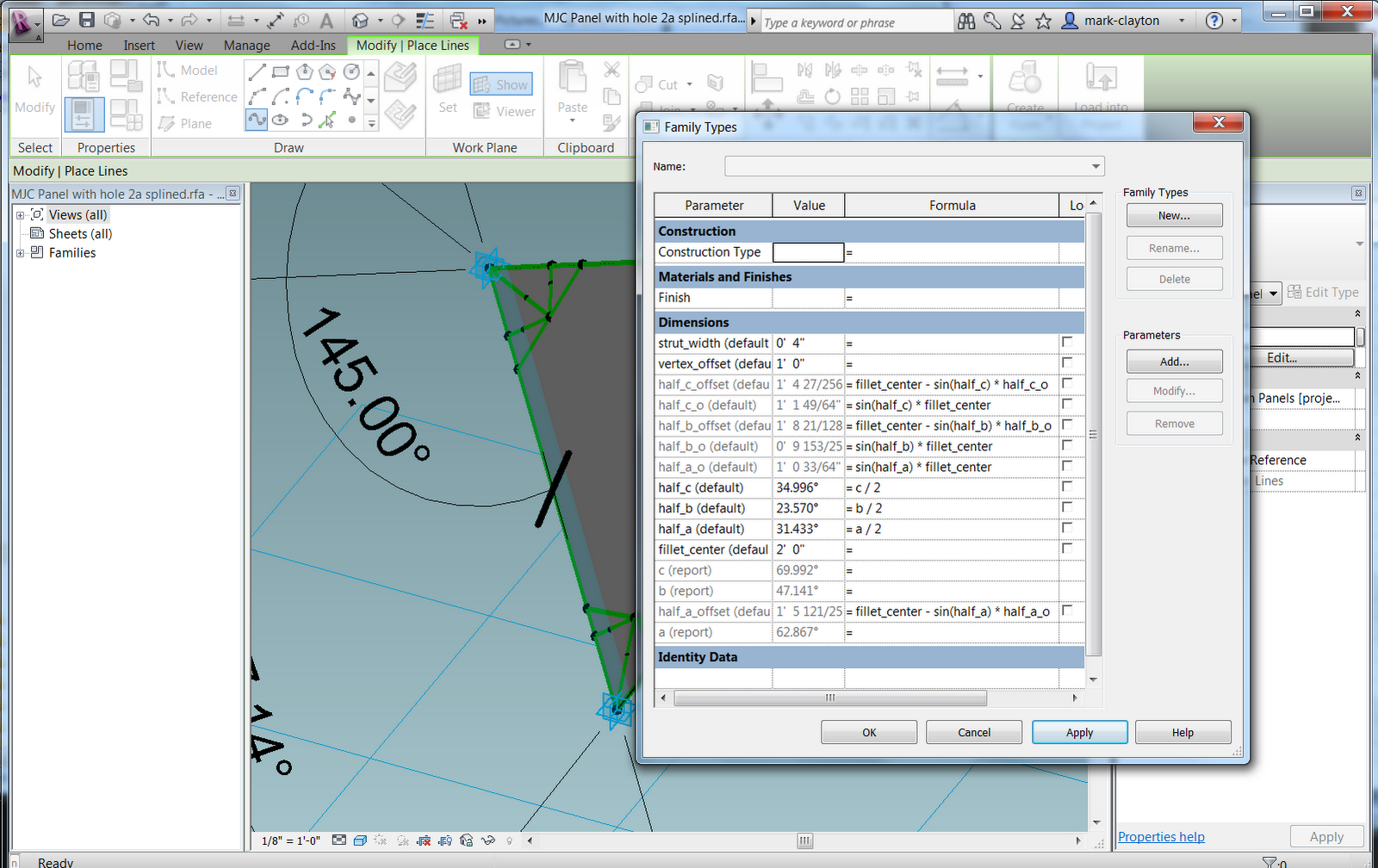 Texas Architecture and Miscellaneous University: BIM Triangular panel ...