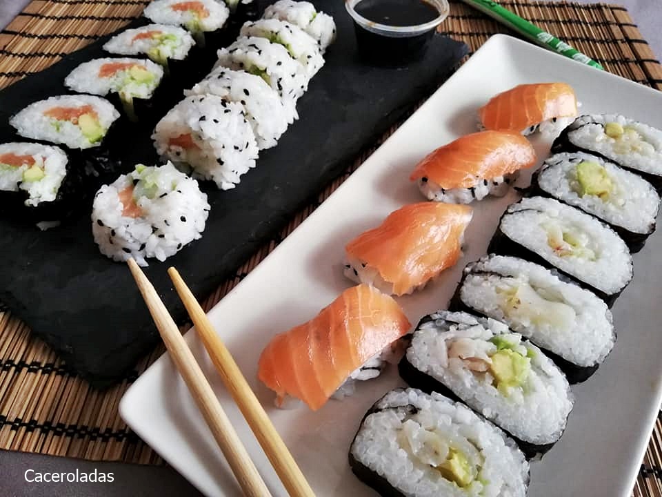 Sushi fácil en 5 pasos, cómo hacer sushi casero - Pequerecetas