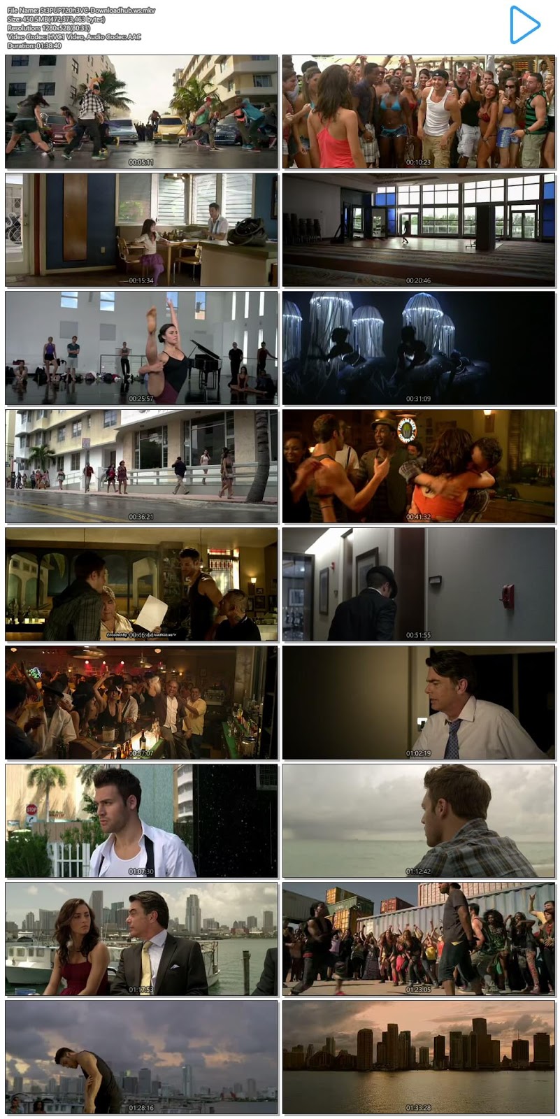 Step Up Revolution 2012 Hindi Dual Audio 720p HEVC BluRay Free Download