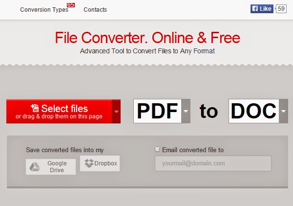 免費線上PDF、Word、Excel、圖片、電子書轉檔，萬能文件格式轉換，Convertio！ 