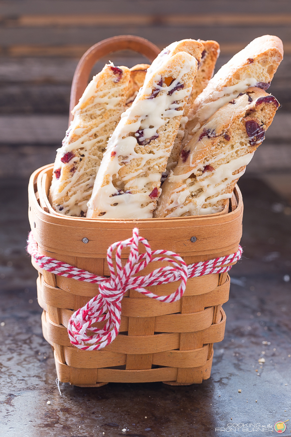 biscotti in a basket