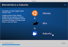 Bienvenido a Xubuntu