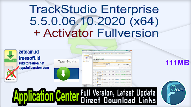 TrackStudio Enterprise 5.5.0.06.10.2020 (x64) + Activator Fullversion