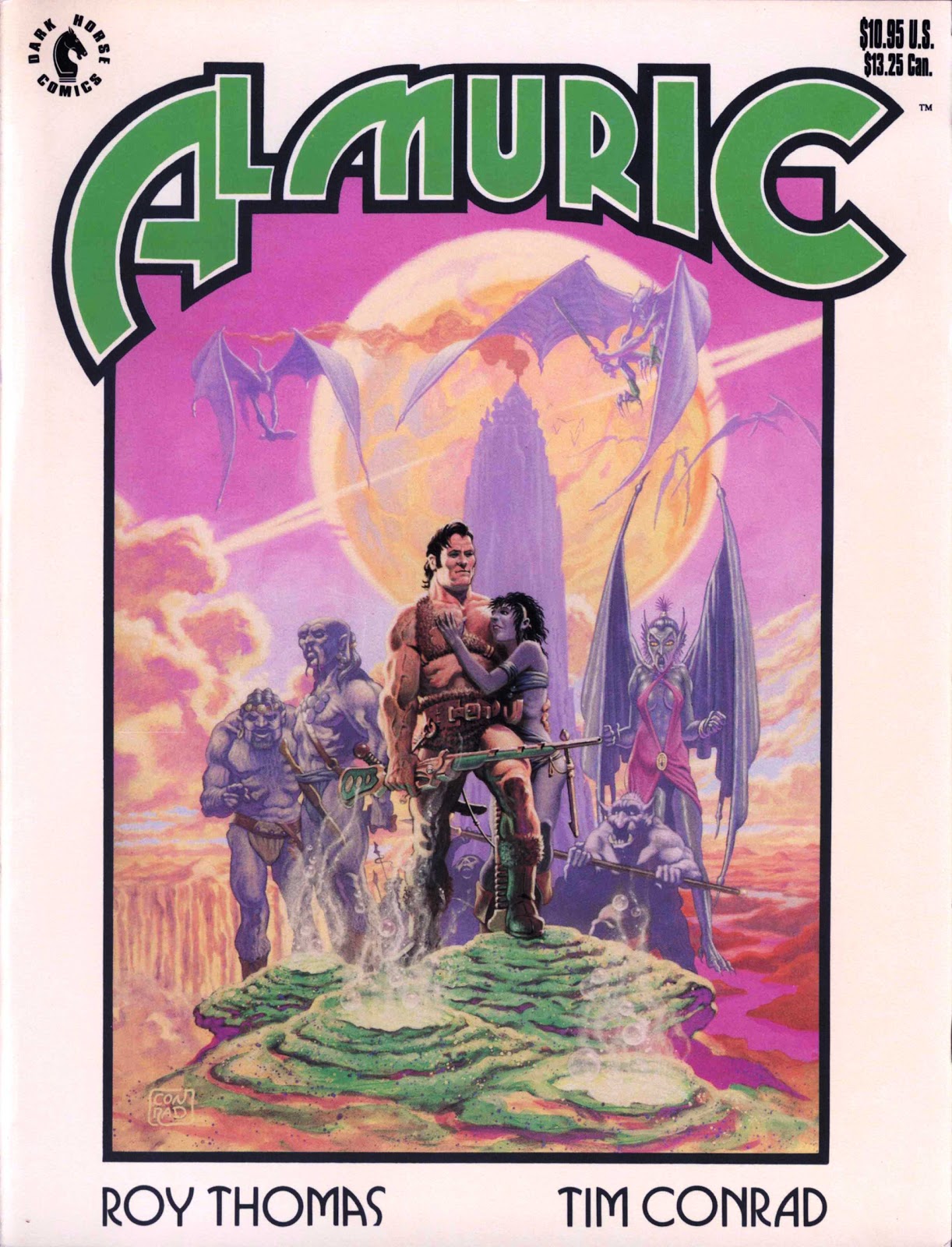 The Porpor Books Blog Sf And Fantasy Books 1968 19 Almuric By Tim Conrad