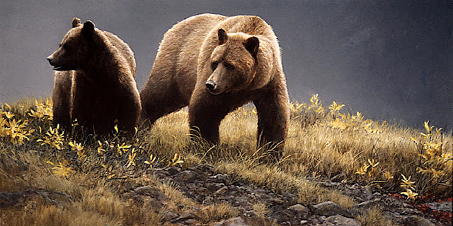 Роберт Бейтмэн / Robert Bateman Alaska Light – Grizzly Bears
