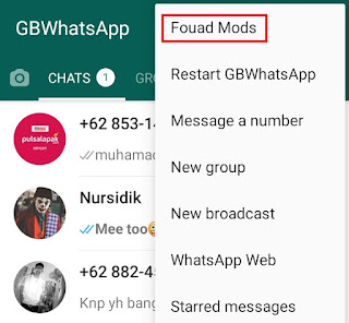 Cara mengubah bahasa di WhatsApp GB