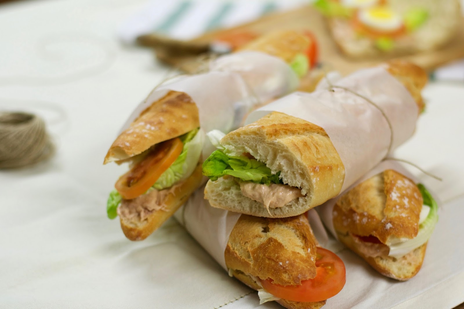 Baguetes de Atum [Tuna Baguette] Petiscana