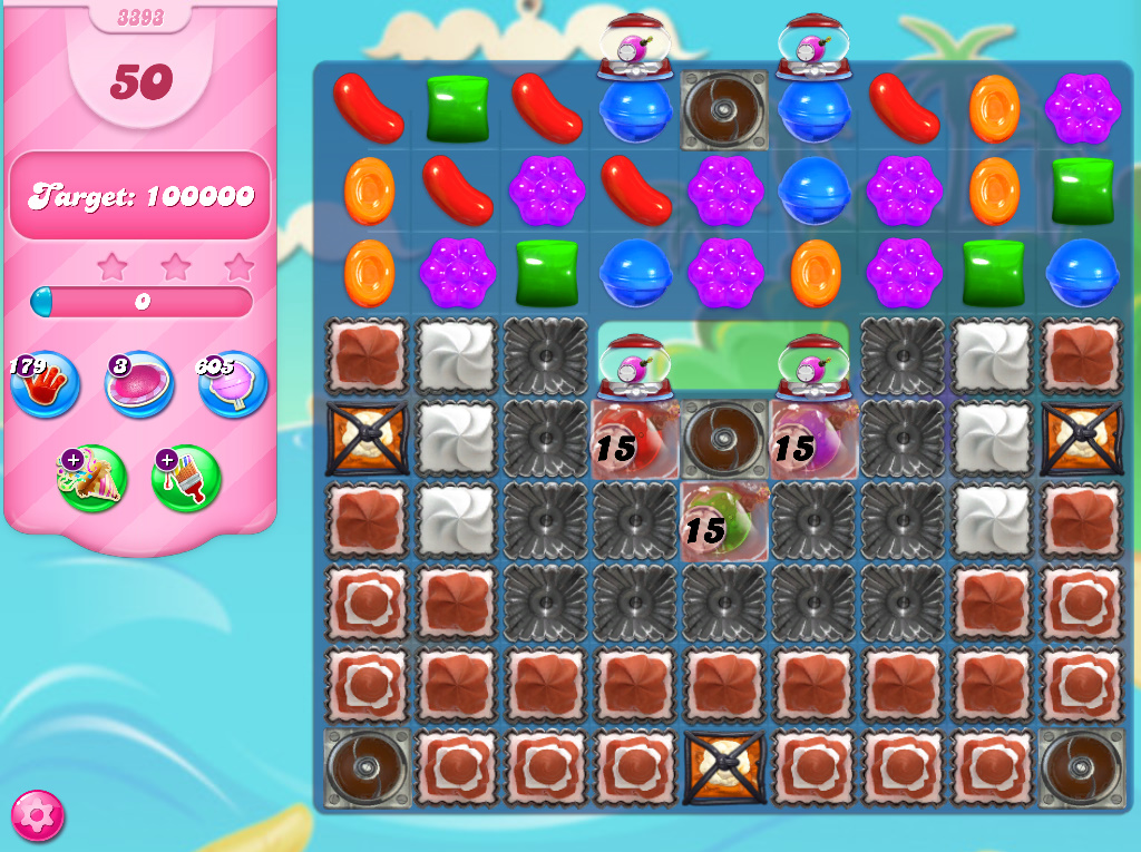 Candy Crush Saga level 3393 Candy Crush Saga level 3393