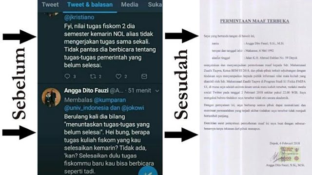 Kerasnya Pro dan Kontra, Atas Diungkapnya Nilai Kuliah Zadit Ternyata Nol Kerasnya Pro dan Kontra, Atas Diungkapnya Nilai Kuliah Zadit Ternyata Nol