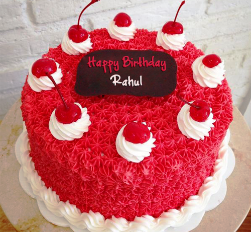 Happy birthday Rahul ! Happy Birthday Rahul cake images
