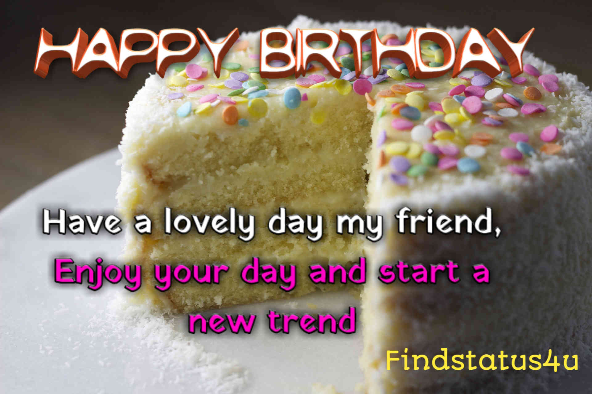 Top 103+ Happy Birthday Status for Friend in English Best Friend