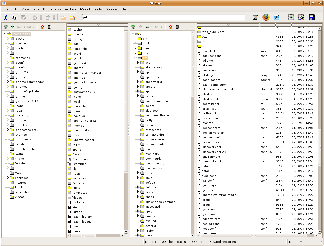14 File Manager Terbaik di Linux w