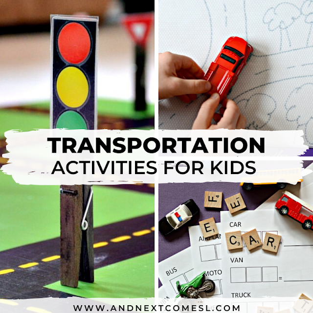 Transportation Activities for Kids | And Next Comes L - Hyperlexia Resources