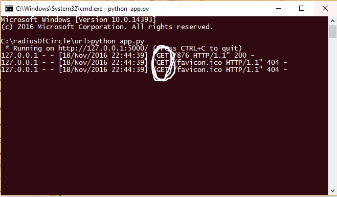 URL shortener with python and flask - Chapter 3 - Let's play with flask