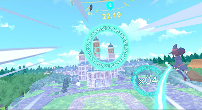 Little Witch Academia Vr Broom Racing Game Screenshot 1