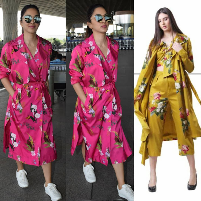 Kiara Advani in Mahima Mahajan at the Airport