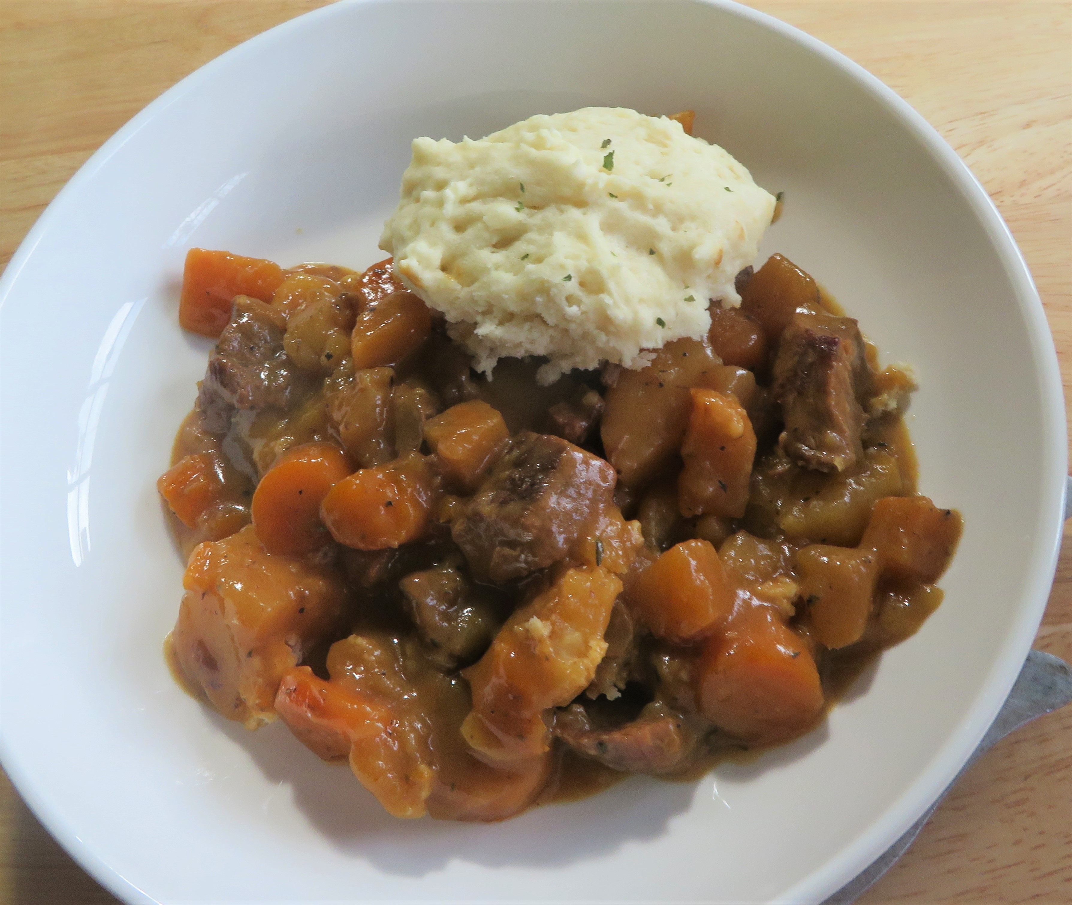 Beef Stew for Two with Bisquick Dumplings The English Kitchen
