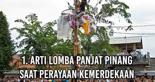 Arti lomba Panjat pinang Saat Perayaan Kemerdekaan