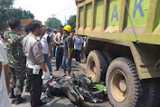 Pelajar di Kota Tebing Tinggi Tewas Terlindas Saat Akan Menyalip Dump Truk