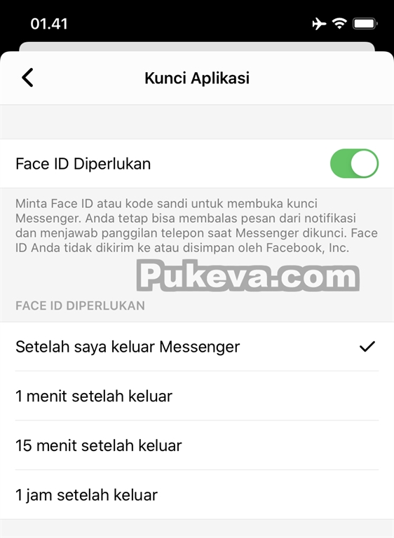 Cara Mengunci Aplikasi Facebook Messenger Di Iphone Ipad Pukeva Cara Mengunci Aplikasi Facebook Messenger Di Iphone Ipad Pukeva